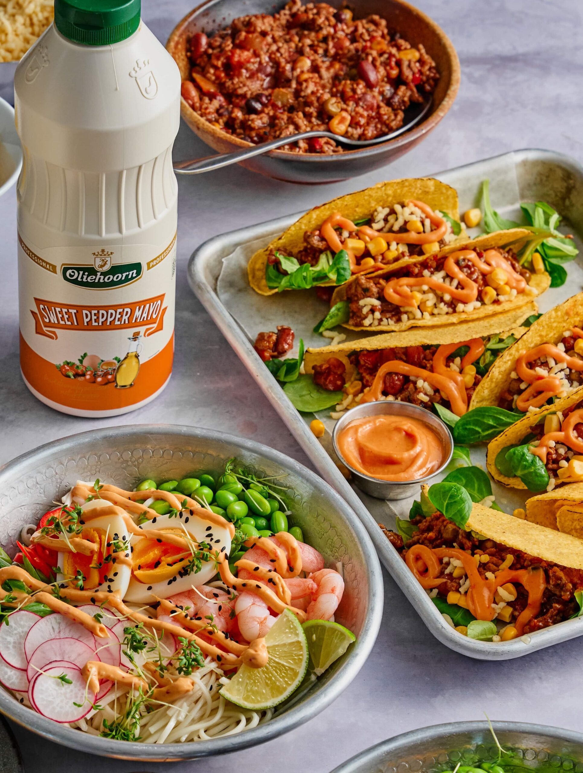 Taco’s met Sweet Pepper Mayo